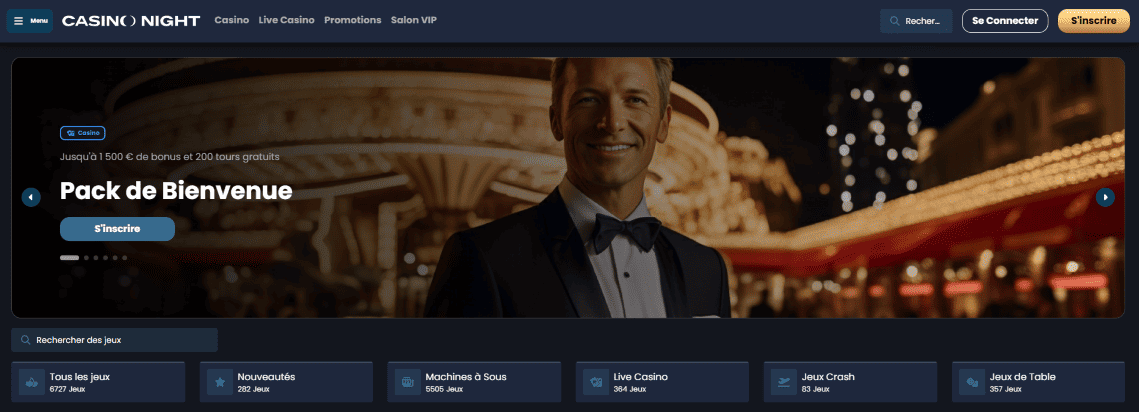 Vérifié Night Casino pour les joueurs de France aujourd’hui